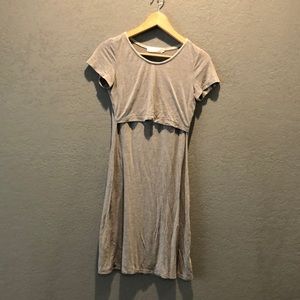 nursing t-shirt dress
